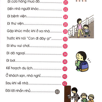 Cẩm Nang Sinh Hoạt Bằng Tranh Cho Bé Tập 3: Kĩ Năng Đi Ra Ngoài