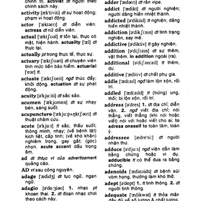 Từ Điển Anh - Việt (287.000 Từ)