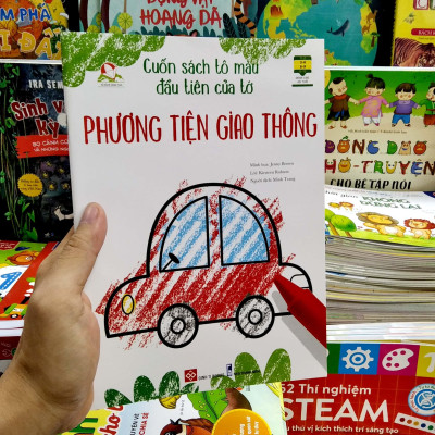 Cuốn Sách Tô Màu Đầu Tiên Của Tớ - Phương Tiện Giao Thông
