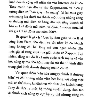 Tỷ Phú Bán Giày (Tái Bản) - Tony Hsieh