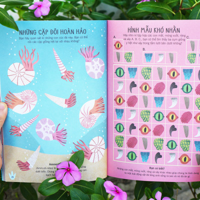 Sách-60++ trò chơi rèn luyện IQ: Thế giới khủng long - Đinh Tị Books