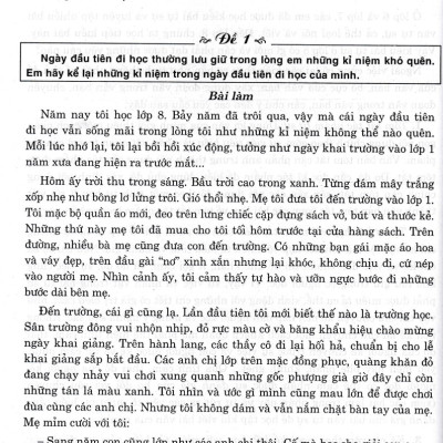 Những Bài Làm Văn Tiêu Biểu 8 (Dùng Chung Các Bộ SGK Hiện Hành) _HA