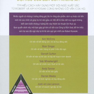 QUAN TRỌNG HƠN TIỀN BẠC...CHÍNH LÀ ĐỘI NHÓM - Robert Kiyosaki và các cố vấn Rich Dad – Thiên Kim dịch – NXB Trẻ
