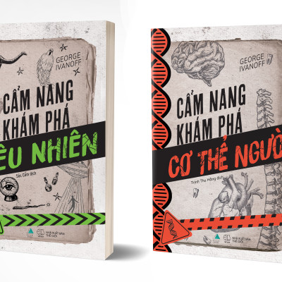 Bộ Sách Cẩm Nang Khám Phá: Cẩm Nang Khám Phá Cơ Thể Người + Cẩm Nang Khám Phá Siêu Nhiên (Bộ 2 Cuốn)