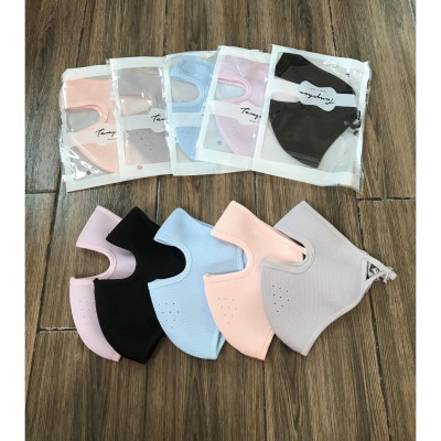 Khẩu trang ninja 2 lớp dày dặn vải cotton thông hơi thoáng mát chống nắng chống gió bụi thích hợp nam và nữ