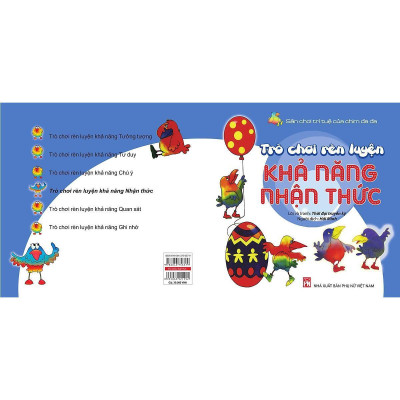 Sách - Trò Chơi Rèn Luyện Khả Năng Nhận Thức - Sân Chơi Trí Tuệ Của Chim Đa Đa - NXB Phụ Nữ