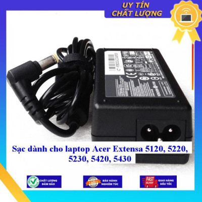 Sạc dùng cho laptop Acer Extensa 5120 5220 5230 5420 5430 - Hàng Nhập Khẩu New Seal