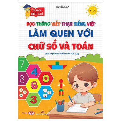 Sách - Đọc Thông Viết Thạo Tiếng Việt - Làm Quen Với Chữ Số Và Toán