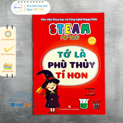 Sách - Bộ Học Viện Khoa Học Và Công Nghệ Happy kids ( Bé 3 - 6 Tuổi )