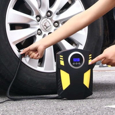 Máy Bơm Lốp Ô Tô, Xe Máy Tự Ngắt Thông Minh – Đồng Hồ Áp Suất Số, Bơm Cực Nhanh, Chất Lượng Cao Cấp, ĐÈN TRANG TRÍ , ĐỒNG HỒ TREO TƯỜNG