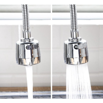 Combo 2 cái Đầu Vòi Tăng Áp Có dây dài, Điều Hướng Xoay 360 Độ, 2 Chế Độ, Tiết Kiệm Nước
