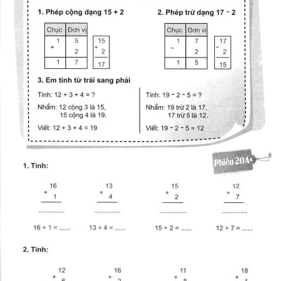 Bài Tập Toán 1 - Tập 2 (Hai Buổi Trong Ngày)