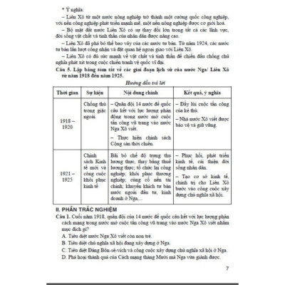 Sách - Trả lời câu hỏi lịch sử lớp 9 tự luận & trắc nghiệm (dùng chung cho các bộ sgk hiện hành) - HA