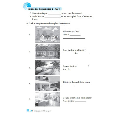 Sách - Em Học Giỏi Tiếng Anh Lớp 5 - Tập 1 - Minh Thắng