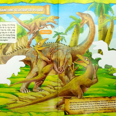 Dán Hình Sáng Tạo - Thế Giới Khủng Long - Khủng Long Và Những Điều Kỳ Thú