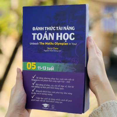 Sách Đánh Thức Tài Năng Toán Học 2, 3 Và 5 ( Combo 3 Cuốn ) - Tổng hợp kiến thức toán học lớp 2 đến lớp 6 Nhà Sách Á Châu Books