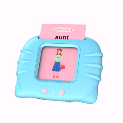 Máy đọc thẻ FLASHCARD từ vựng Tiếng Anh 112 thẻ 224 từ cho bé phát triển ngôn ngữ - Đồ chơi thông minh cho bé