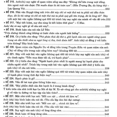 270 Đề và Bài văn hay 12 (Dùng chung cho các bộ SGK)