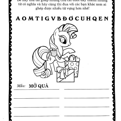 My Little Pony - Jumbo - Tô Màu Và Các Trò Chơi - Tập 1