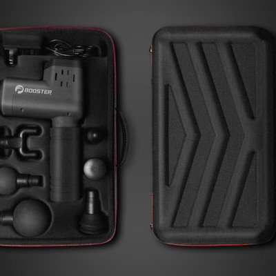 Máy (súng) massage cầm tay giảm đau cơ bắp căng cơ Booster T - 126W, 6 đầu