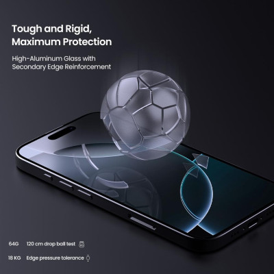 Kính cường lực cho iPhone 17 Pro Max / 17 Pro / 17 Air / 17 / 16 Pro Max - 16 Pro - 16 Plus NILLKIN H+PRO 0.2mm - kèm kit hổ trợ dán - Hàng chính hãng