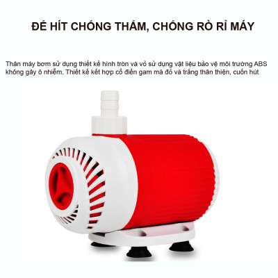 Combo Lọc Thùng Baki 3 Tầng 40x30x50cm & Bơm Baoyu 104 3000L/H cho Bể Cá Lớn