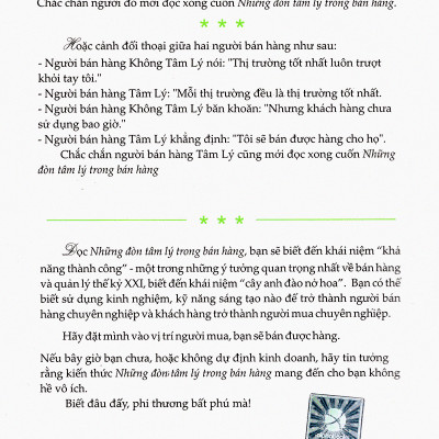 Những Đòn Tâm Lý Trong Bán Hàng (Tái Bản 2018) ( tặng kèm bookmark tuyệt đẹp )