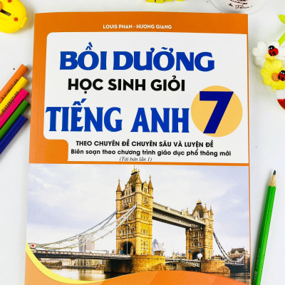 Sách - Bồi Dưỡng Học Sinh Giỏi Tiếng Anh Lớp 7 - Global Success( Theo Chuyên đề Chuyên sâu và Luyện đề ) - Ndbooks