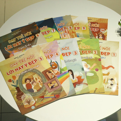 Sách: Combo Dạy Trẻ Nói Lời Hay Ý Đẹp (Trọn Bộ 10 Cuốn)