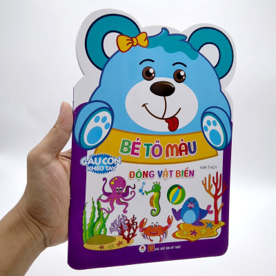 Gấu Con Khéo Tay - Bé Tô Màu: Động Vật Biển