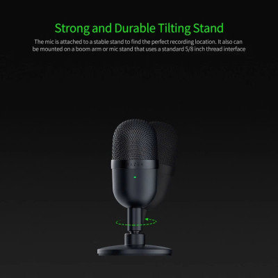 Micro USB Mic Thu Âm Condenser Podcast, Livestream, Radio, ASMR Microphone Phòng Thu Studio PC Microphone Chuyên Nghiệp Thu Âm Rõ Nét Chống Ồn Độ Nhậy Cao LED MÀU HỒNG - Hàng Chính Hãng