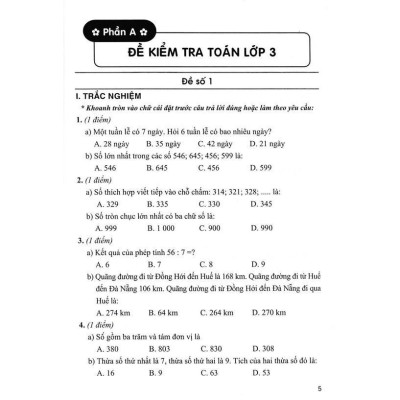 Sách - Bộ Đề Kiểm Tra Môn Toán Lớp 3 - Dùng Kèm SGK Kết Nối - Lê Thị Nương - Hồng Ân