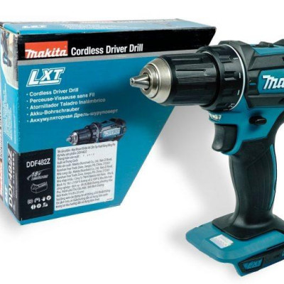 MÁY KHOAN BÚA VẶN VÍT DÙNG PIN (18V) (KHÔNG KÈM PIN VÀ ĐẾ SẠC) MAKITA DHP482Z- HÀNG CHÍNH HÃNG