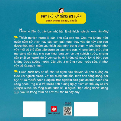 Dạy Trẻ Kỹ Năng An Toàn - Nước Sâu Đừng Có Đến Gần Nghe Con