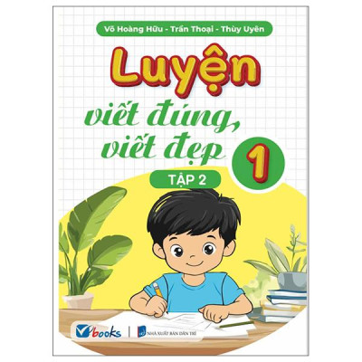 Sách - Luyện Viết Đúng, Viết Đẹp 1 - Tập 2