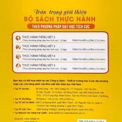 Thực Hành Tiếng Việt 3 - Tập 1 (Theo Phương Pháp Dạy Học Tích Cực)