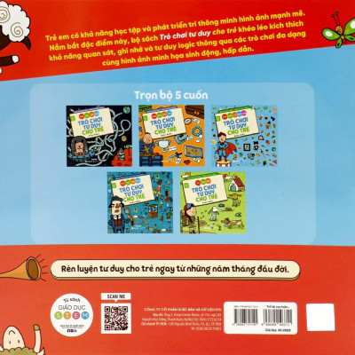 Trổ Tài Suy Luận - Trò Chơi Tư Duy Cho Trẻ (Dành Cho Bé Từ 5 Tuổi)