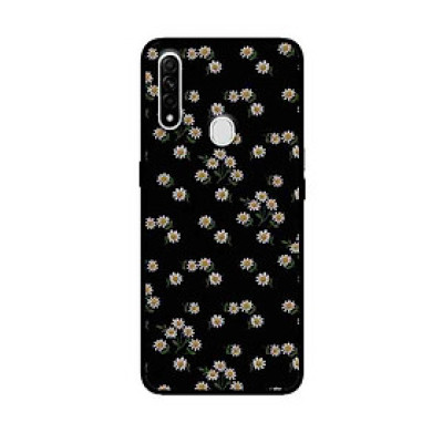 Ốp Lưng in cho Oppo A8 Mẫu Tiểu Tiết Hoa Cúc - Hàng Chính Hãng