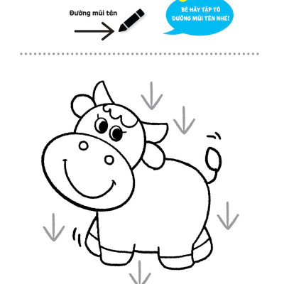 Tô Màu Sáng Tạo - Phát Triển Trí Não - Cấp Độ 1