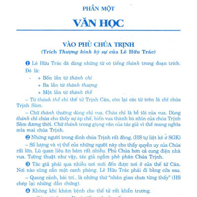 Để Học Tốt Ngữ Văn Nâng Cao Lớp 11 (Tập Một)