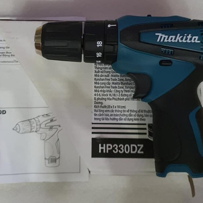 THÂN MÁY MÁY KHOAN BÚA VẶN VÍT DÙNG PIN 12V (12 N.M/24 N.M) MAKITA HP330DZ - HÀNG CHÍNH HÃNG