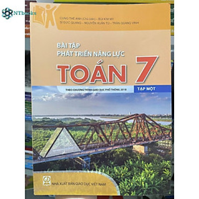 Sách Bài tập phát triển năng lực Toán lớp 7 Tập 1 (Theo chương trình giáo dục phổ thông 2018)