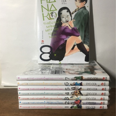 Sách - Hanako Thiếu nữ mang mặt nạ kịch Noh (combo 8 tập 1-8)