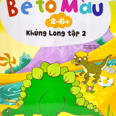 Bé Khéo Tay - Bé Tô Màu - Khủng Long (Tập 2)