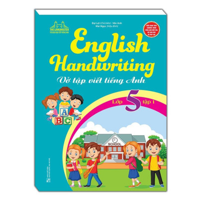 Sách - Vở Tập Viết Tiếng Anh Lớp 5 - Combo 2 Tập - Minh Thắng