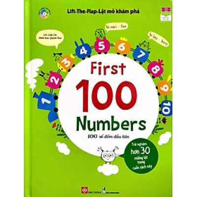 Lift-The-Flap-Lật Mở Khám Phá - First 100 Numbers - 100 Số Đếm Đầu Tiên