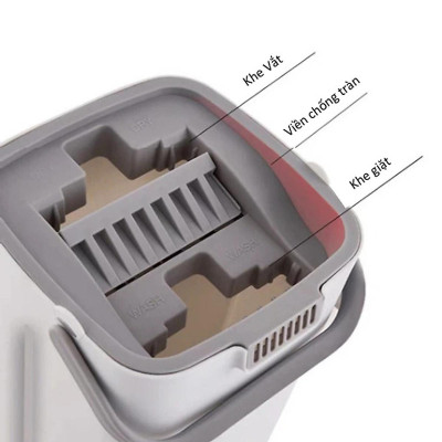 Cây Lau Nhà Tự Vắt Thông Minh MOPScratch Chổi Lau Nhà Tự Vắt Thông Minh Bộ Lau Nhà 360 Độ Cao Cấp Tiện Lợi