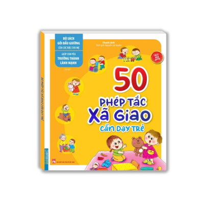 Sách - 50 Thói Quen Tốt Cần Dạy Trẻ + 50 Phép Tắc Xã Giao Cần Dạy Trẻ - Combo 2 Cuốn - Minh Thắng