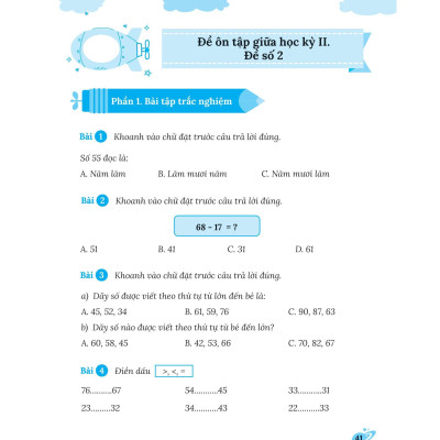 Bài Tập Bổ Trợ Nâng Cao Toán Lớp 1 - Tập 2 (Bám Sát SGK Kết Nối Tri Thức Với Cuộc Sống)
