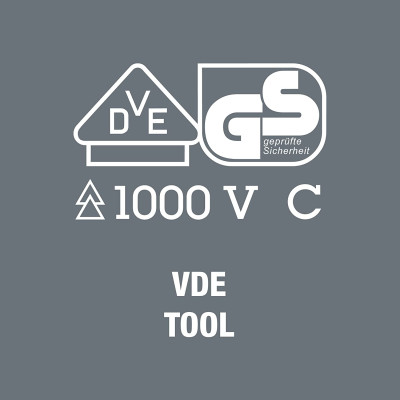 Bộ tua vít cách điện Kraftform Kompakt VDE 17 Universal 1 gồm 4 cạnh, dẹp, hoa thị  các đầu vít thay đổi được gồm 17 chiếc Wera 05006611001